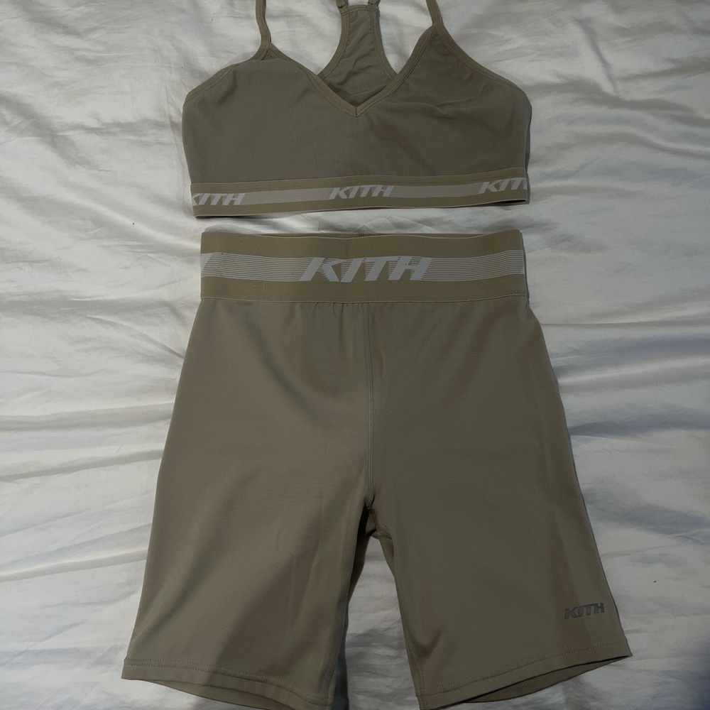 Kith Women's Beige Activewear Set